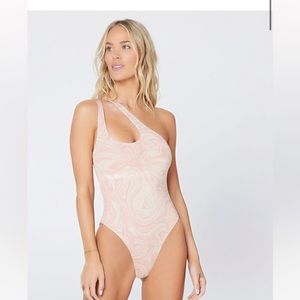 L Space Shimmer Phoebe One Piece Swimsuit